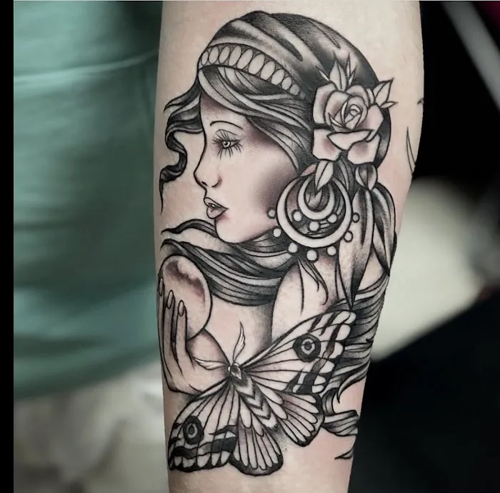 Sam Blue Tattoo 5