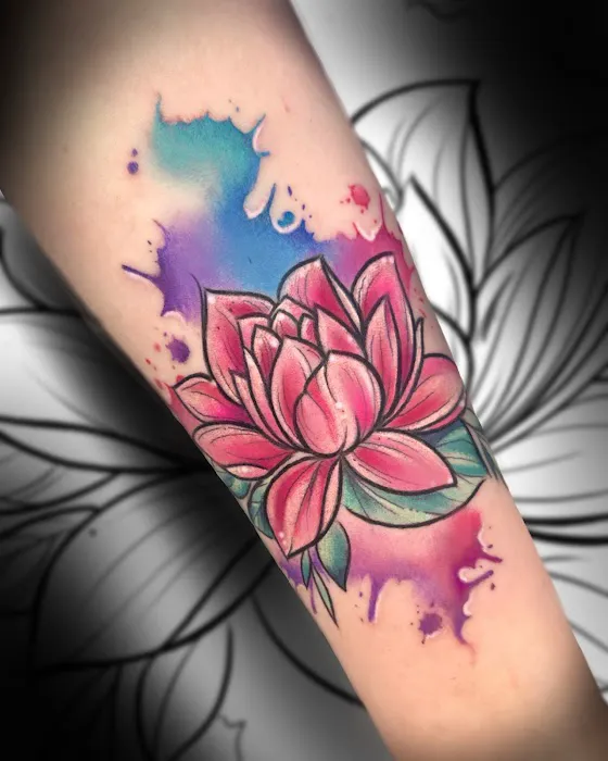Sam Blue Tattoo 2