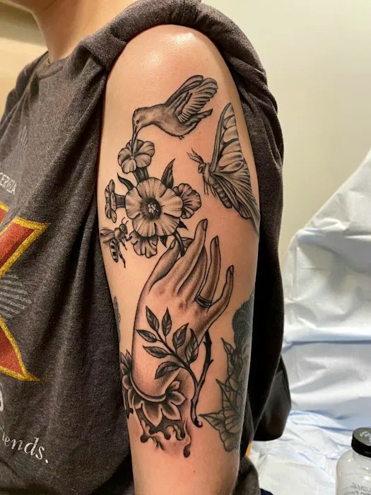 Raven's Quill Tattoo 8