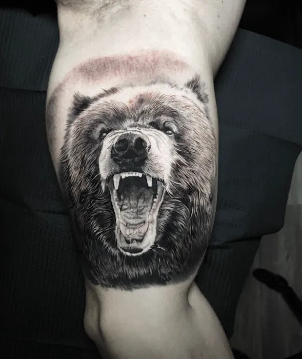 Fox & Fern Tattoo 6