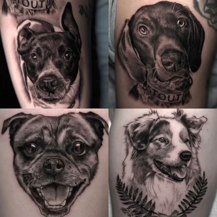 Fox & Fern Tattoo 4