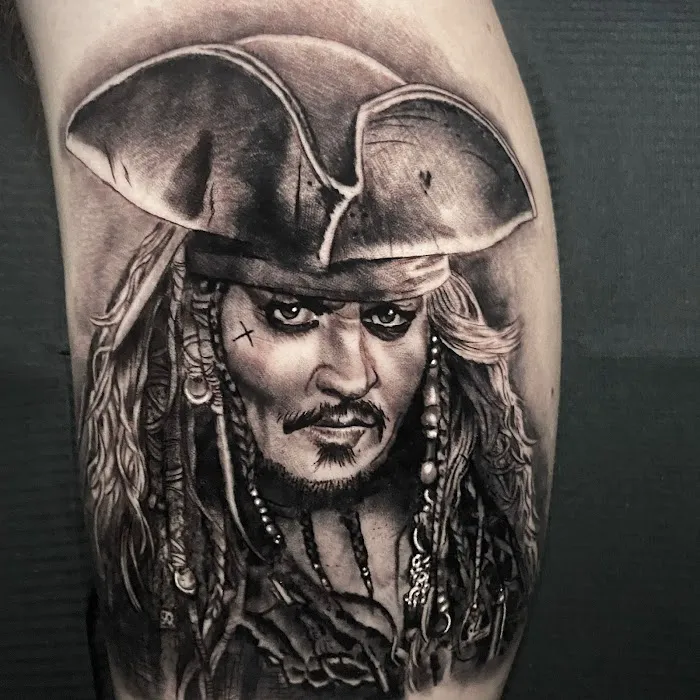 Fox & Fern Tattoo 5