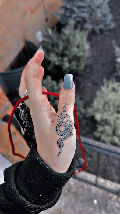 Fox & Fern Tattoo 1