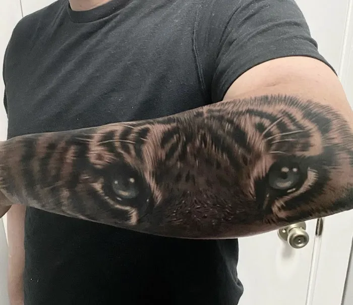 Fox & Fern Tattoo 3