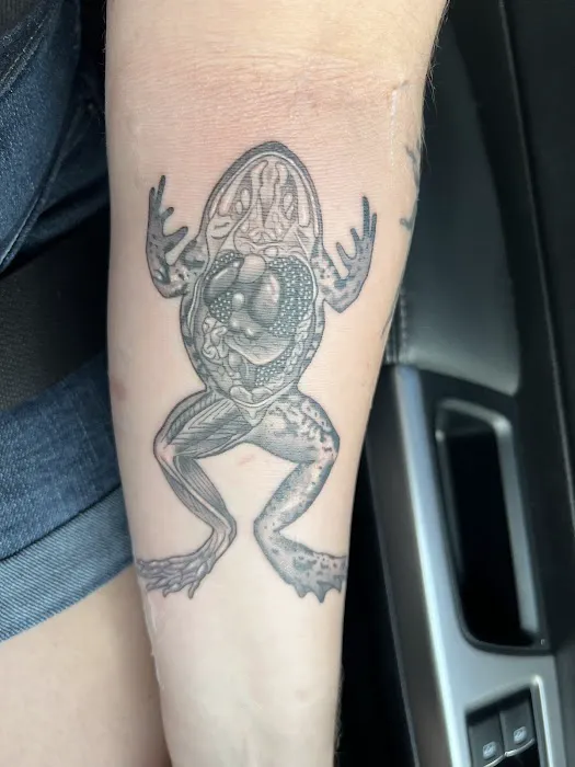 Fox & Fern Tattoo 2