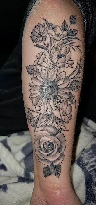 Fox & Fern Tattoo 0