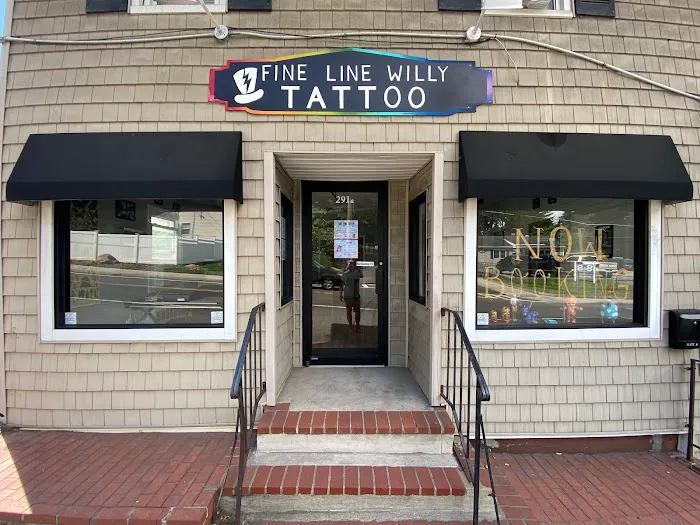 Fine Line Willy Tattoo 1