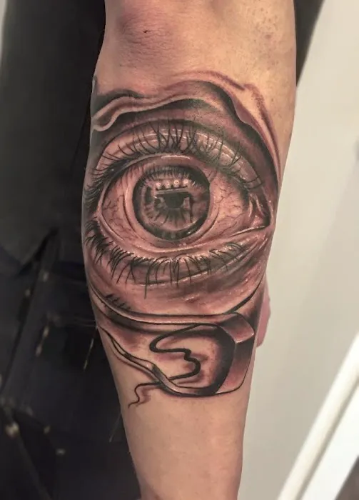 Crystal Blue Tattoo 1
