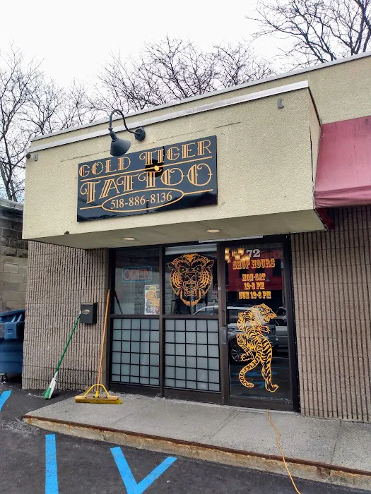Gold Tiger Tattoo 7