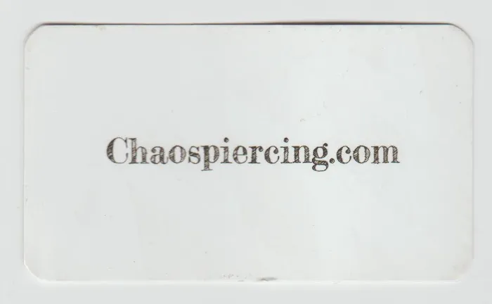 Chaos Piercing 8