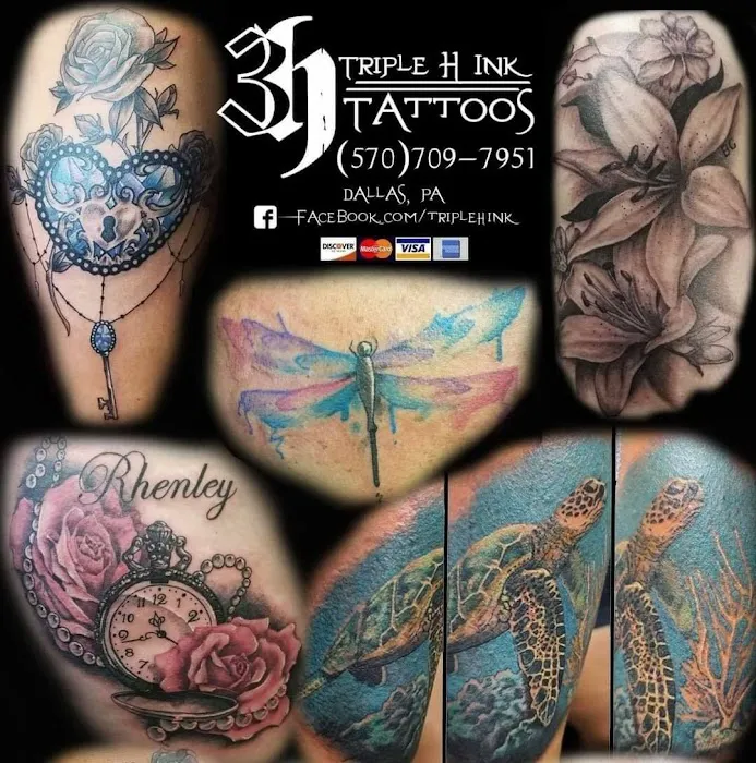 Triple H ink Tattoos 0