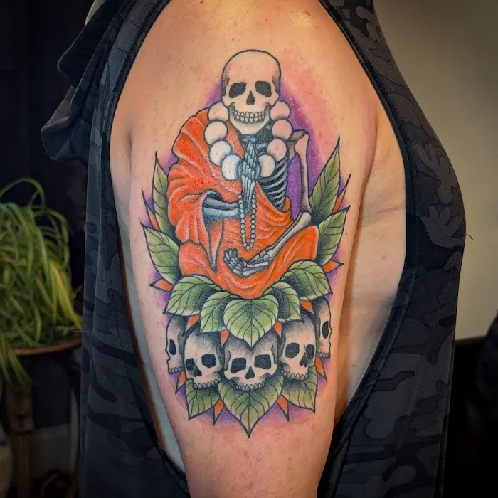 Coffin Bunny Tattoo 0