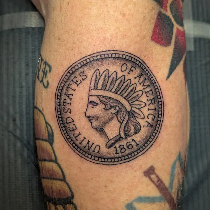 Coffin Bunny Tattoo 9