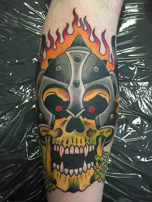 IRON HAND TATTOO 2