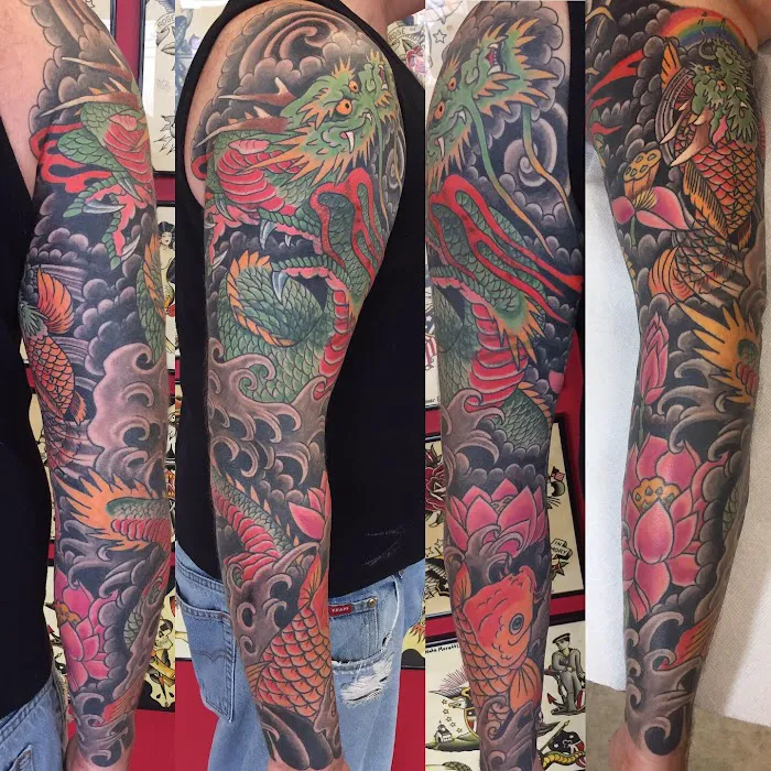 IRON HAND TATTOO 1