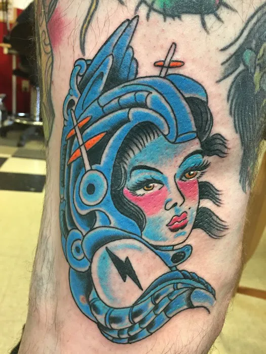 IRON HAND TATTOO 3