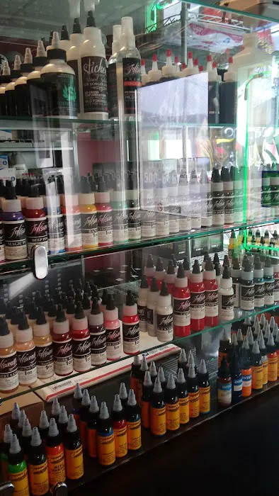 Flaming Balls Tattoo Supply / SkinPins Piercing 5