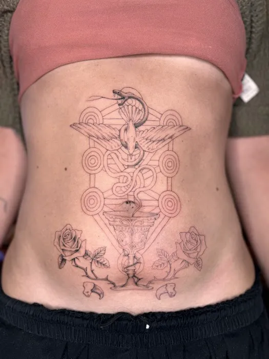 Tiny Bone Tattoo 1