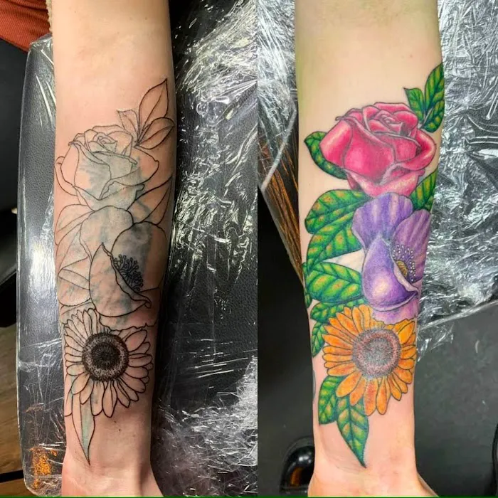 Blackened Heart Tattoo 4