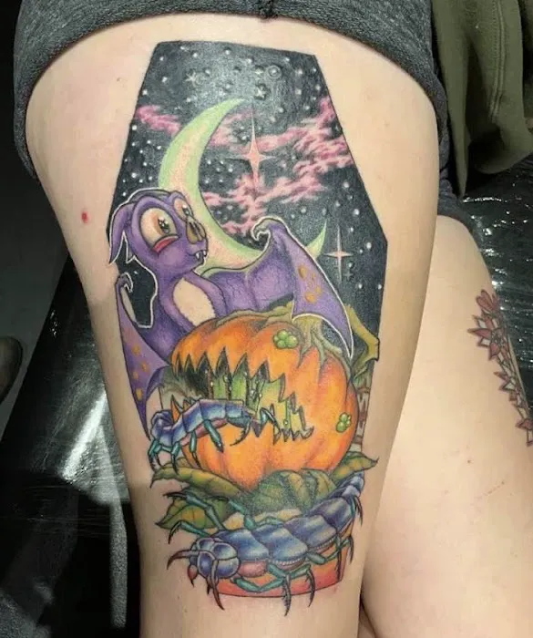 Blackened Heart Tattoo 1