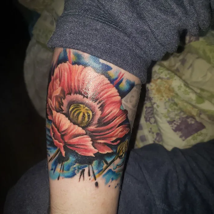 Color Bomb Tattoo 3