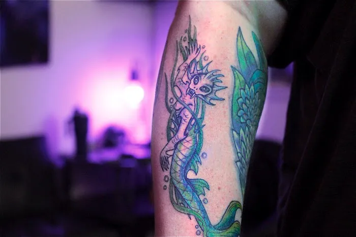 Neon Moon Tattoo 4