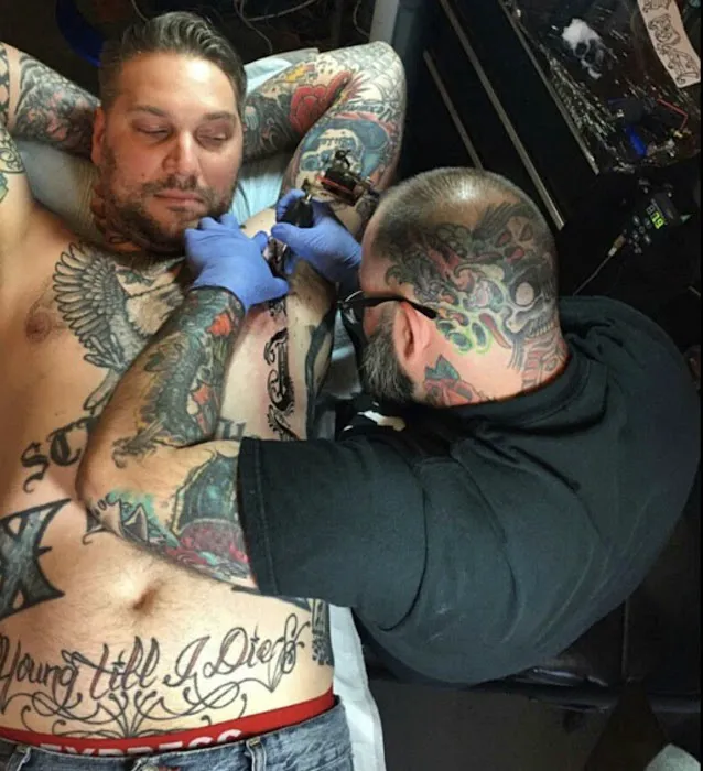 Keith Reed Tattoos at Xtreme Ink 1
