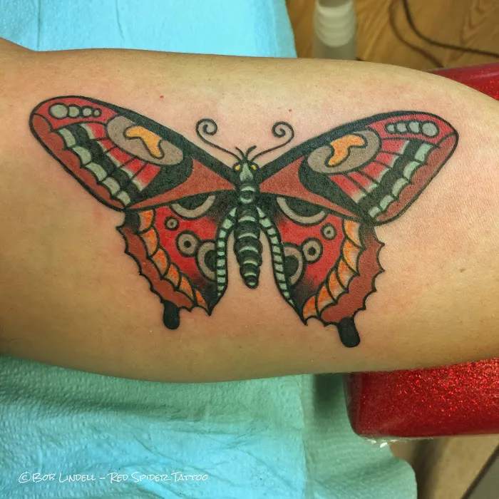 Red Spider Tattoo 5