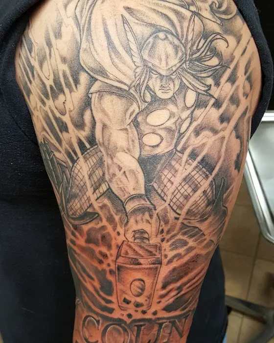 Up In Flames Tattoo 4