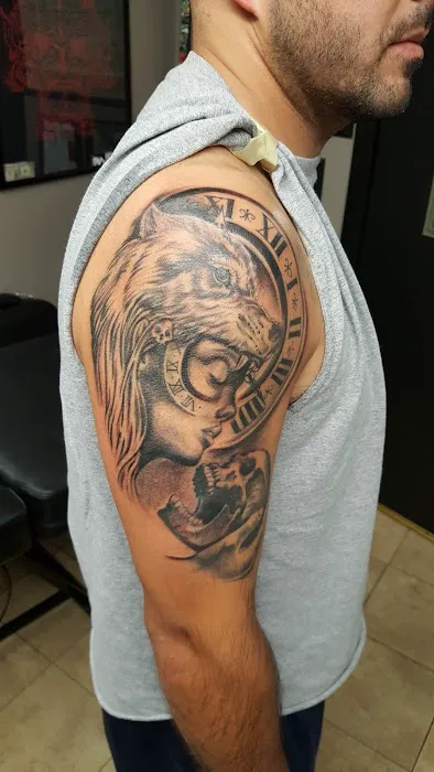 Up In Flames Tattoo 8