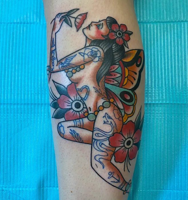 Black Hydra Tattoo 7