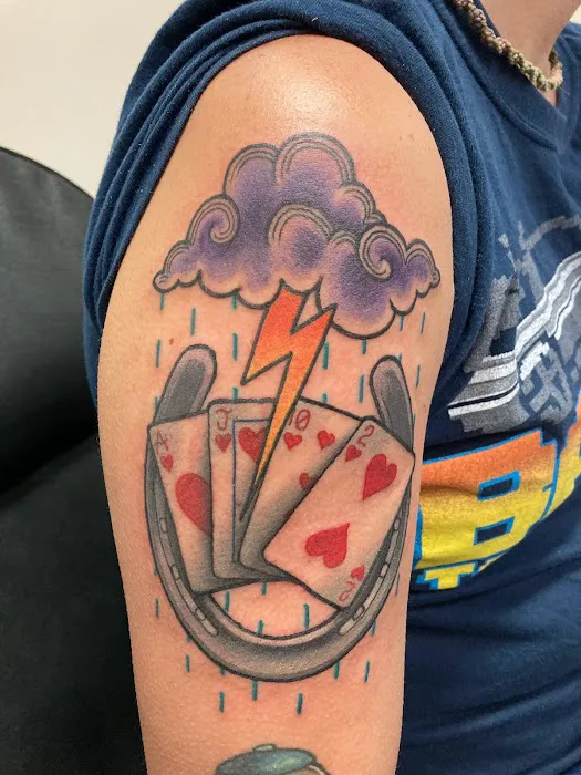 Black Hydra Tattoo 4