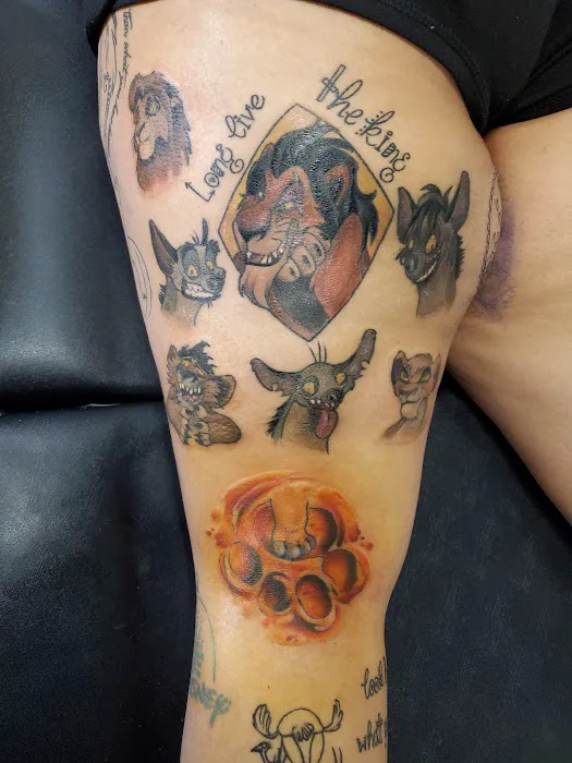Black Hydra Tattoo 5