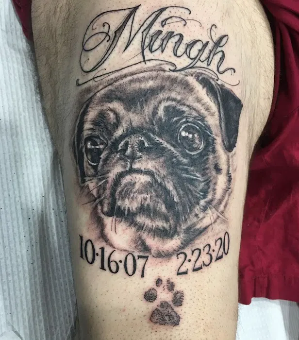 Where Eagles Dare Custom Tattoo 1