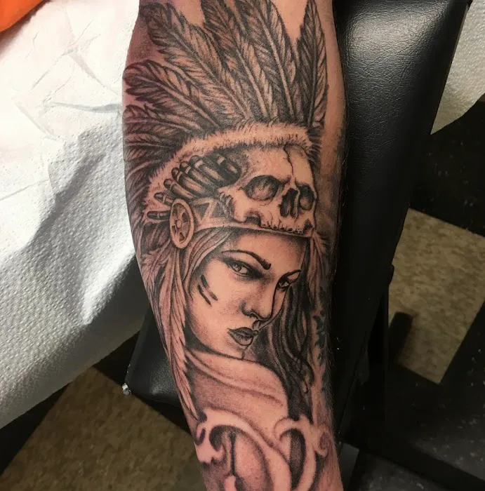 Where Eagles Dare Custom Tattoo 2