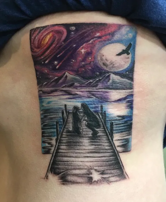 Where Eagles Dare Custom Tattoo 6