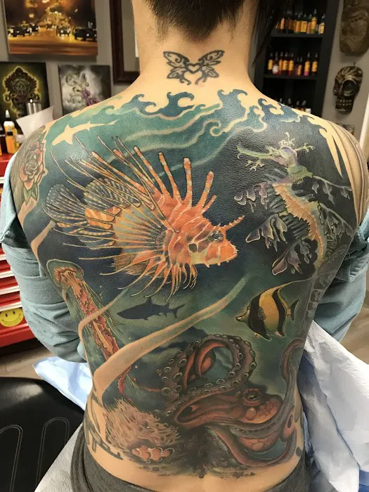 Caged Raven Tattoo 5