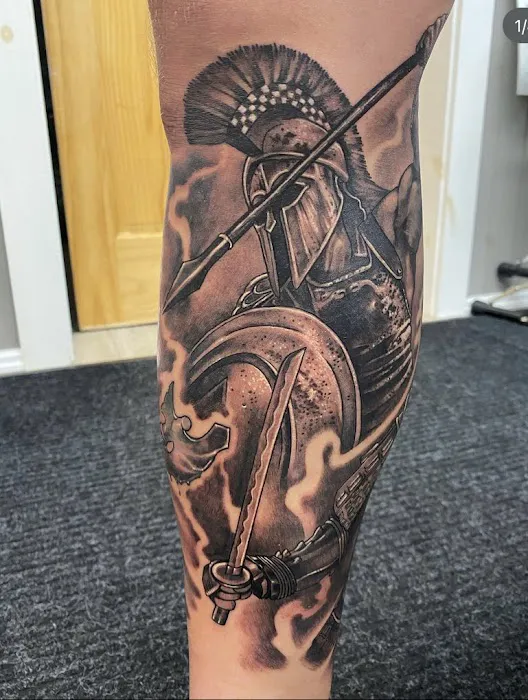 Caged Raven Tattoo 3