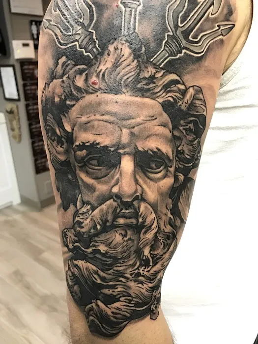Caged Raven Tattoo 7