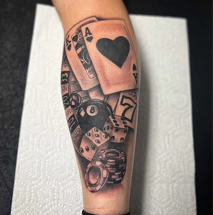 Ace of Shades Tattoo 3