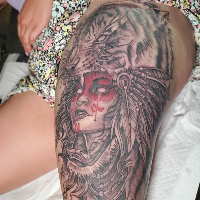 Ometeotl Tattoo 1