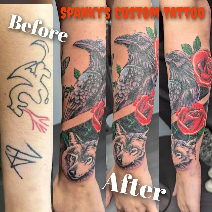 Spanky's Custom Tattoo 0