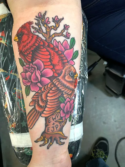 3 Sparrows Tattoo 1