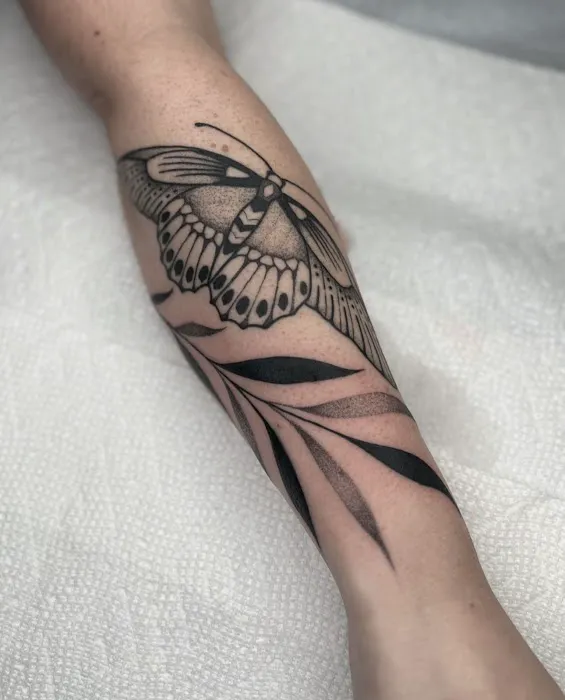 North Moon Tattoo 1