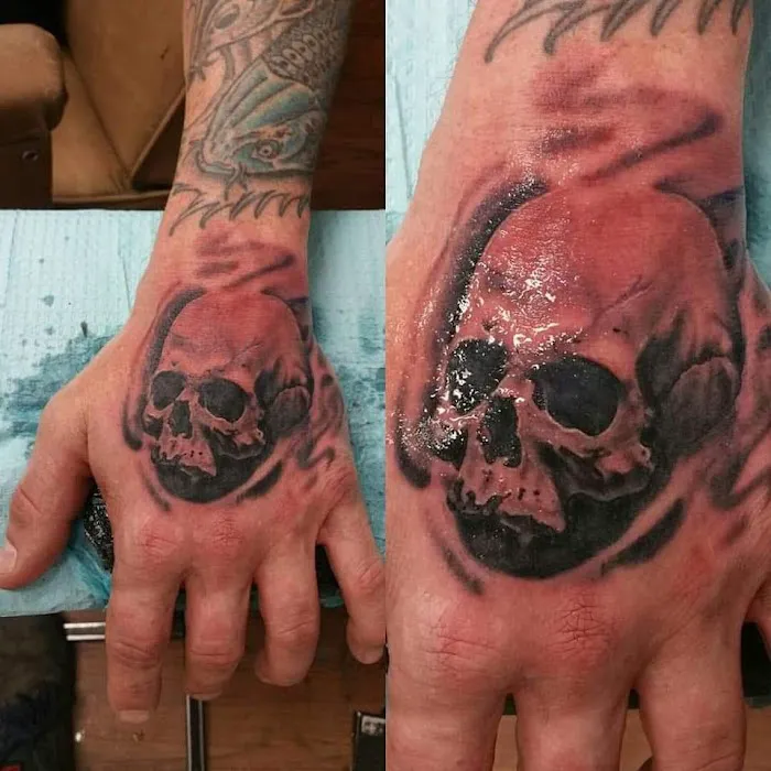 Hands Down Tattoo 7