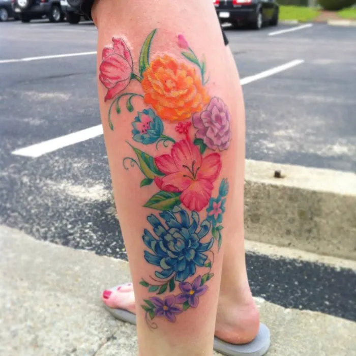 Positive Space Tattoo 2