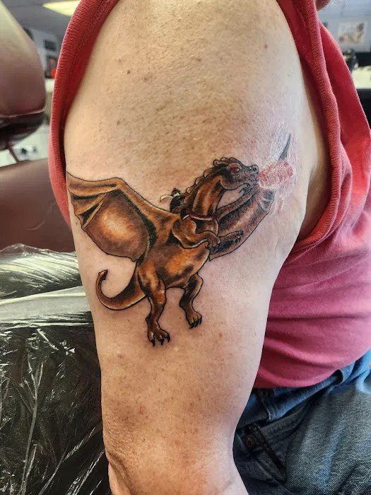 Black Cat Custom Tattoo 1