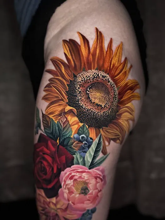 Obsidian Moon Tattoo 0
