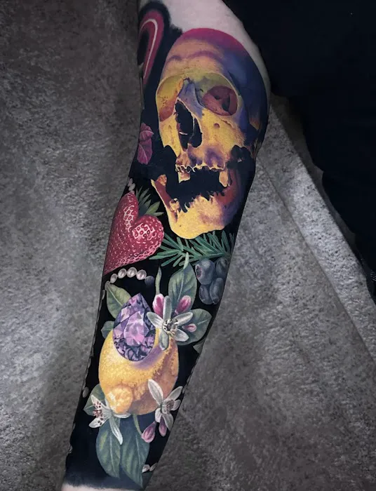 Obsidian Moon Tattoo 2