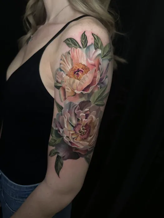 Obsidian Moon Tattoo 5